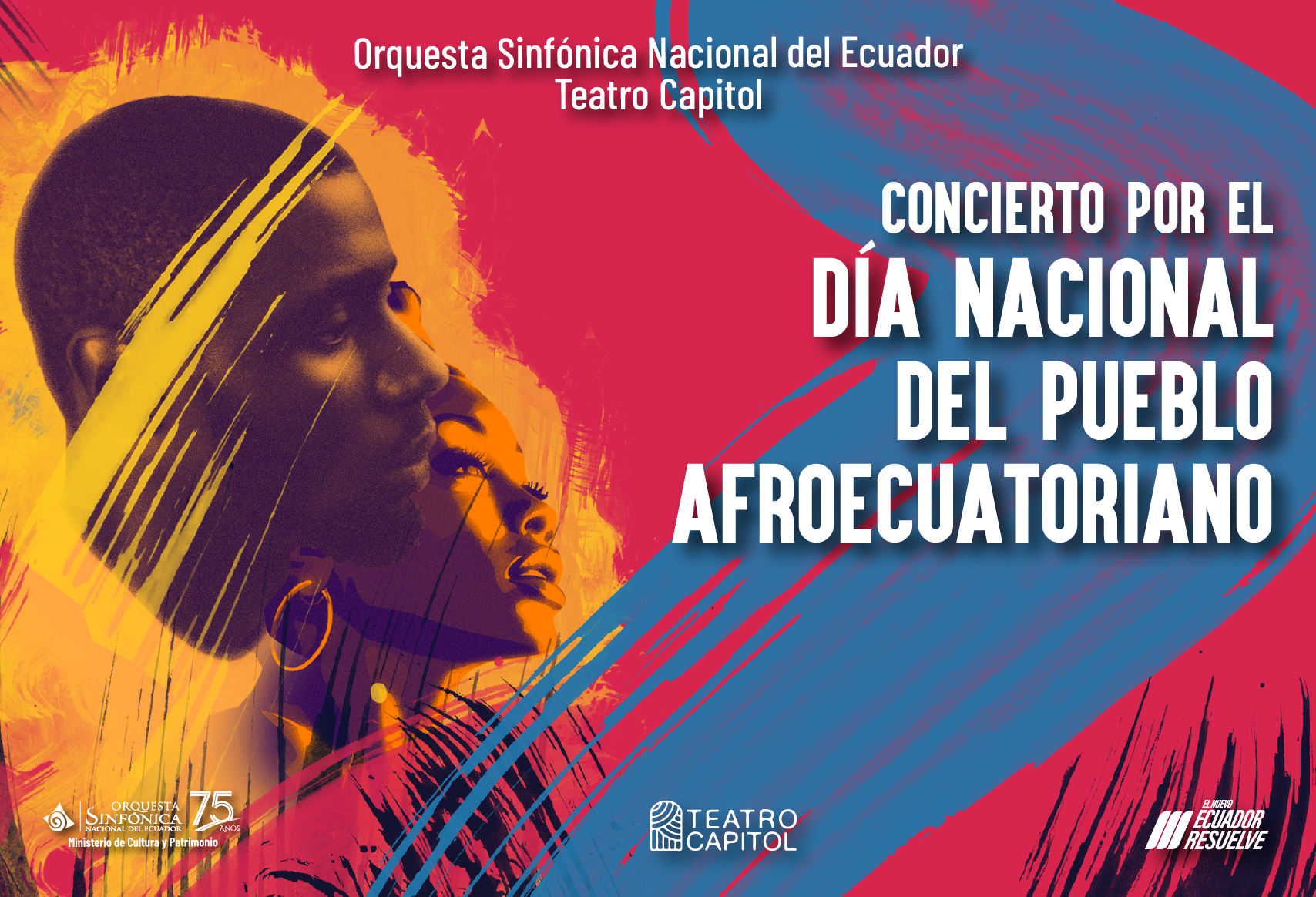 CONCIERTO POR EL DÍA NACIONAL DEL PUEBLO  AFROECUATORIANO