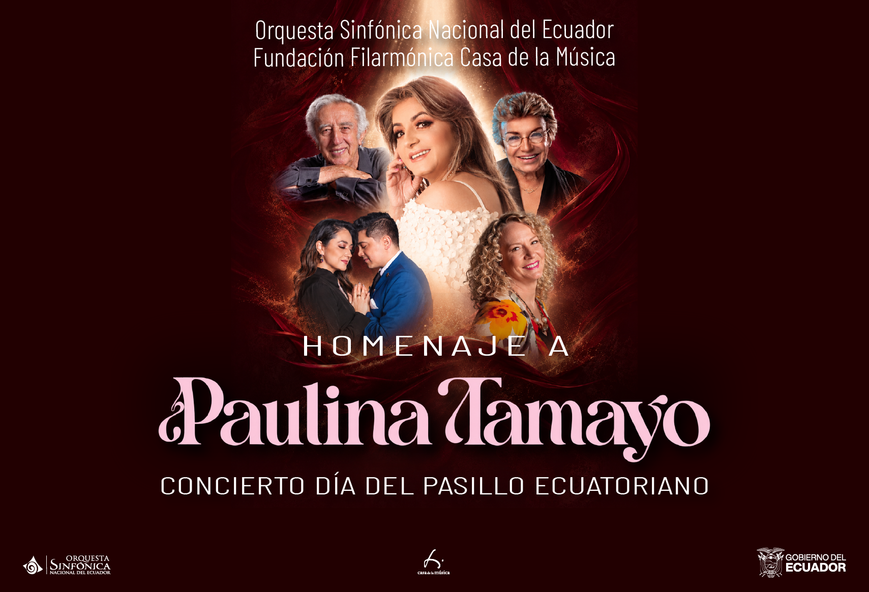 CONCIERTO DÍA DEL PASILLO ECUATORIANO/ HOMENAJE PAULINA TAMAYO​