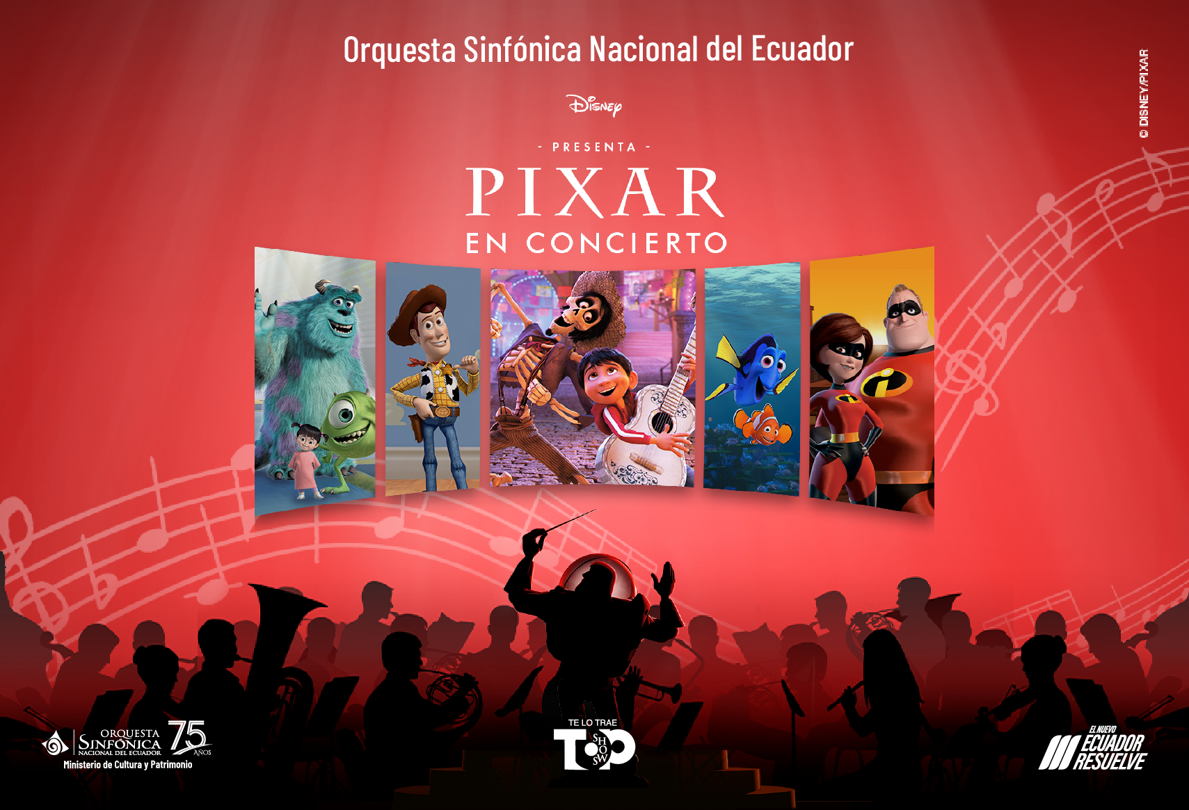 PIXAR EN CONCIERTO