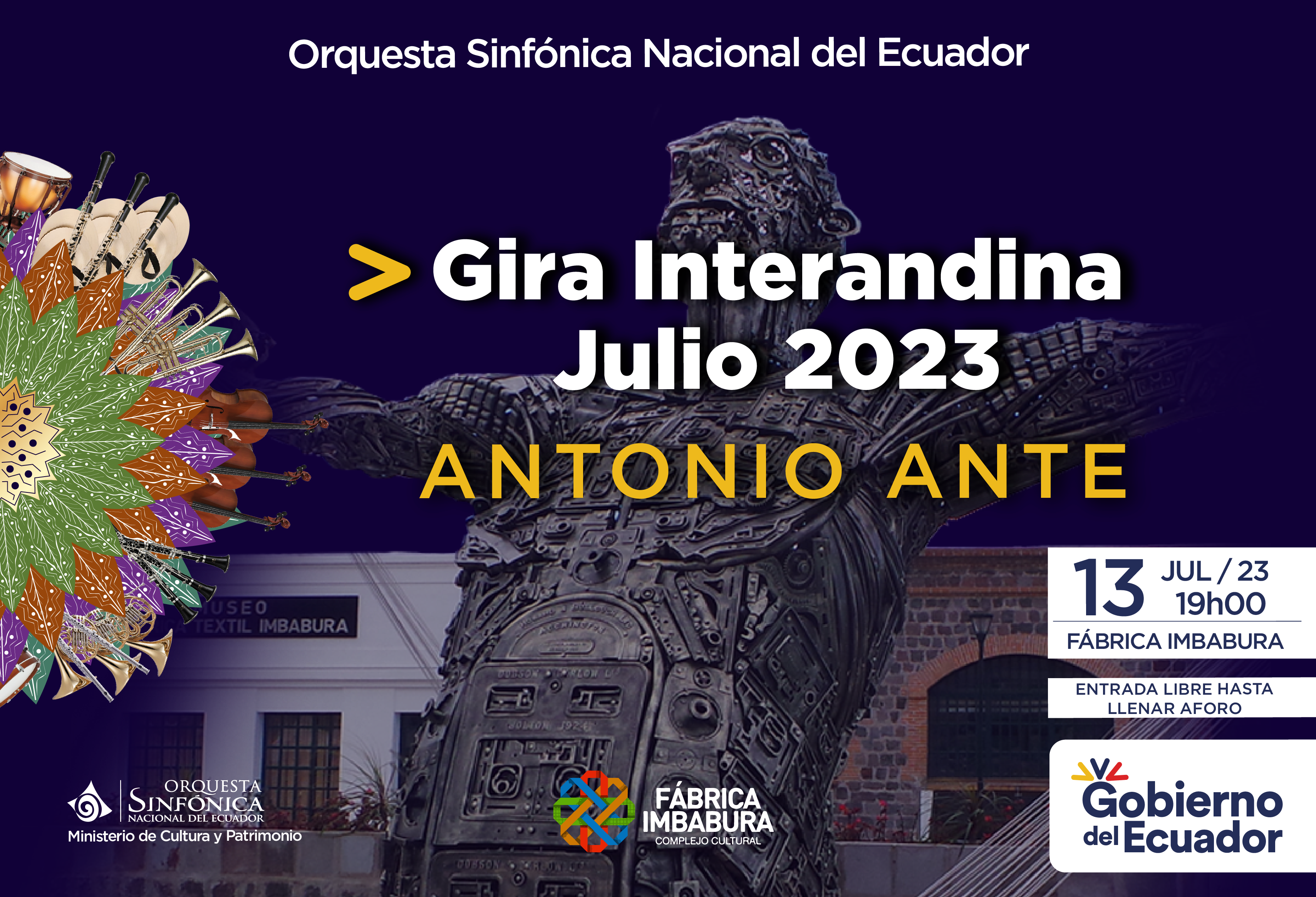 Gira Interandina Julio 2023 - Antonio Ante